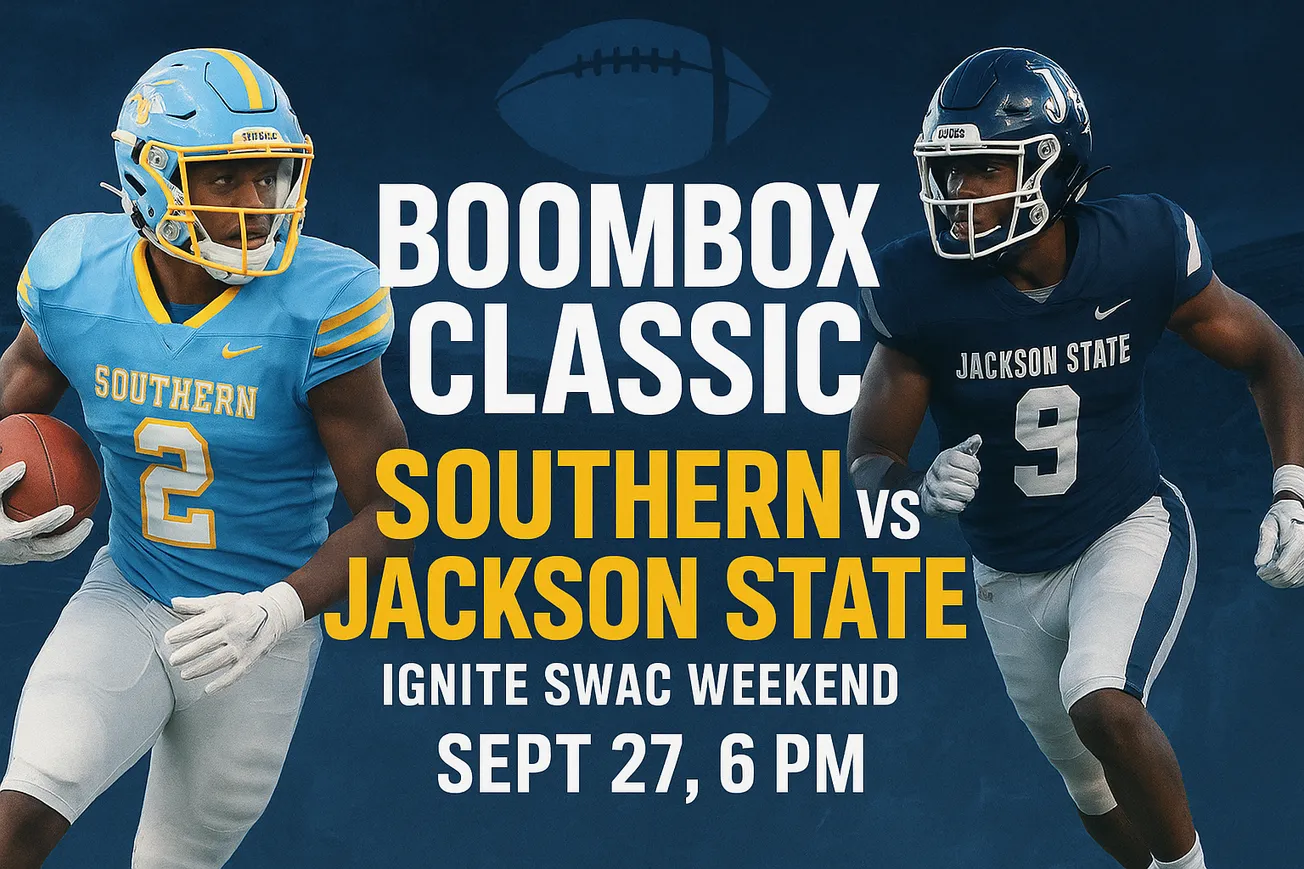 Boombox Clash: Southern vs Jackson State Ignite SWAC Weekend