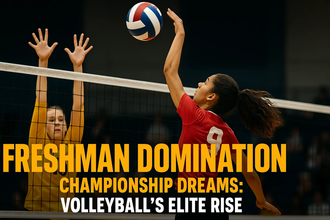 🔥 Freshman Domination & Championship Dreams: Volleyball's Elite Rise 🏆