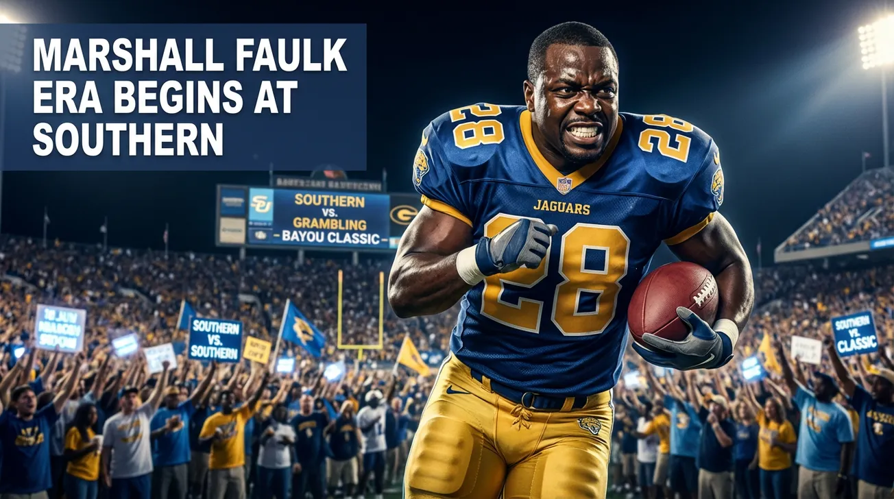 Marshall Faulk Era Begins at Southern After Bayou Classic Upset