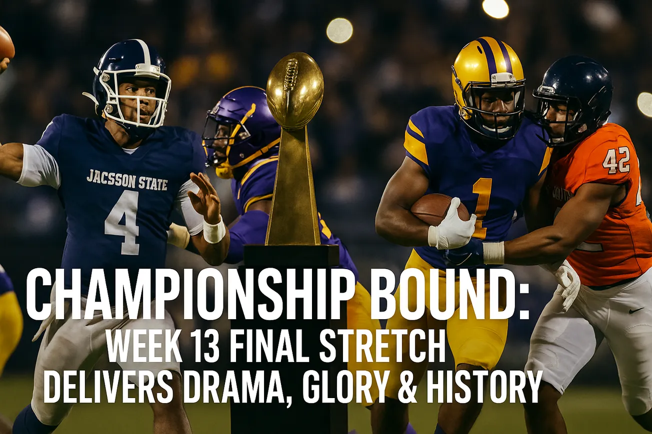 Championship Bound: Week 13 Final Stretch Delivers Drama, Glory & History 🏈