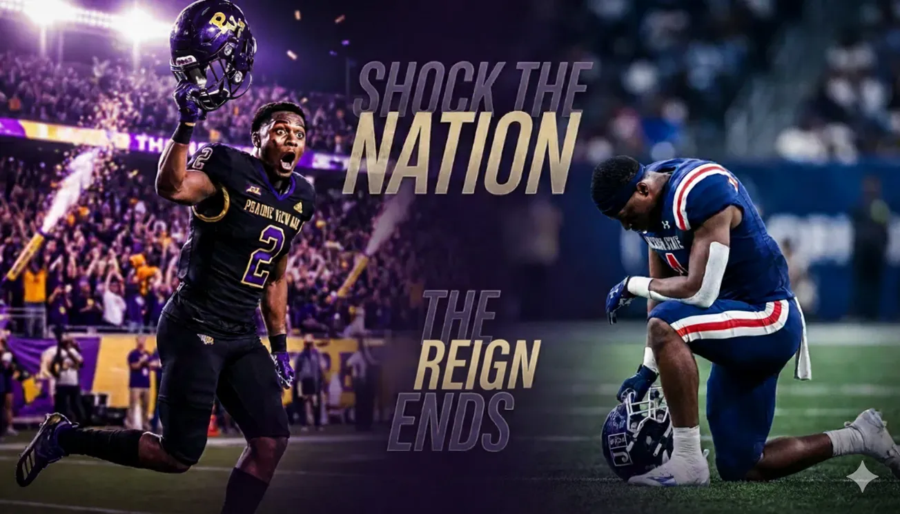 Shock in the SWAC: Prairie View A&M Ends Jackson State's Reign