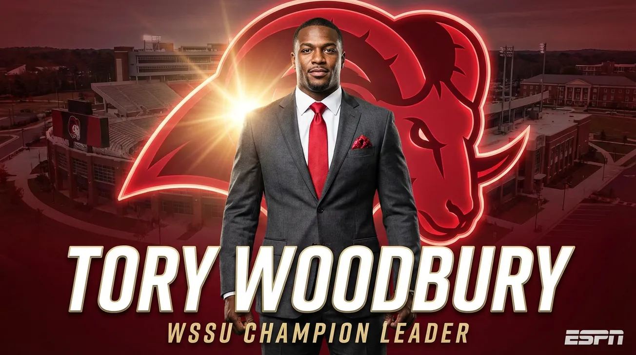 The Return of the Ram: Super Bowl Champ Tory Woodbury Takes Charge at WSSU